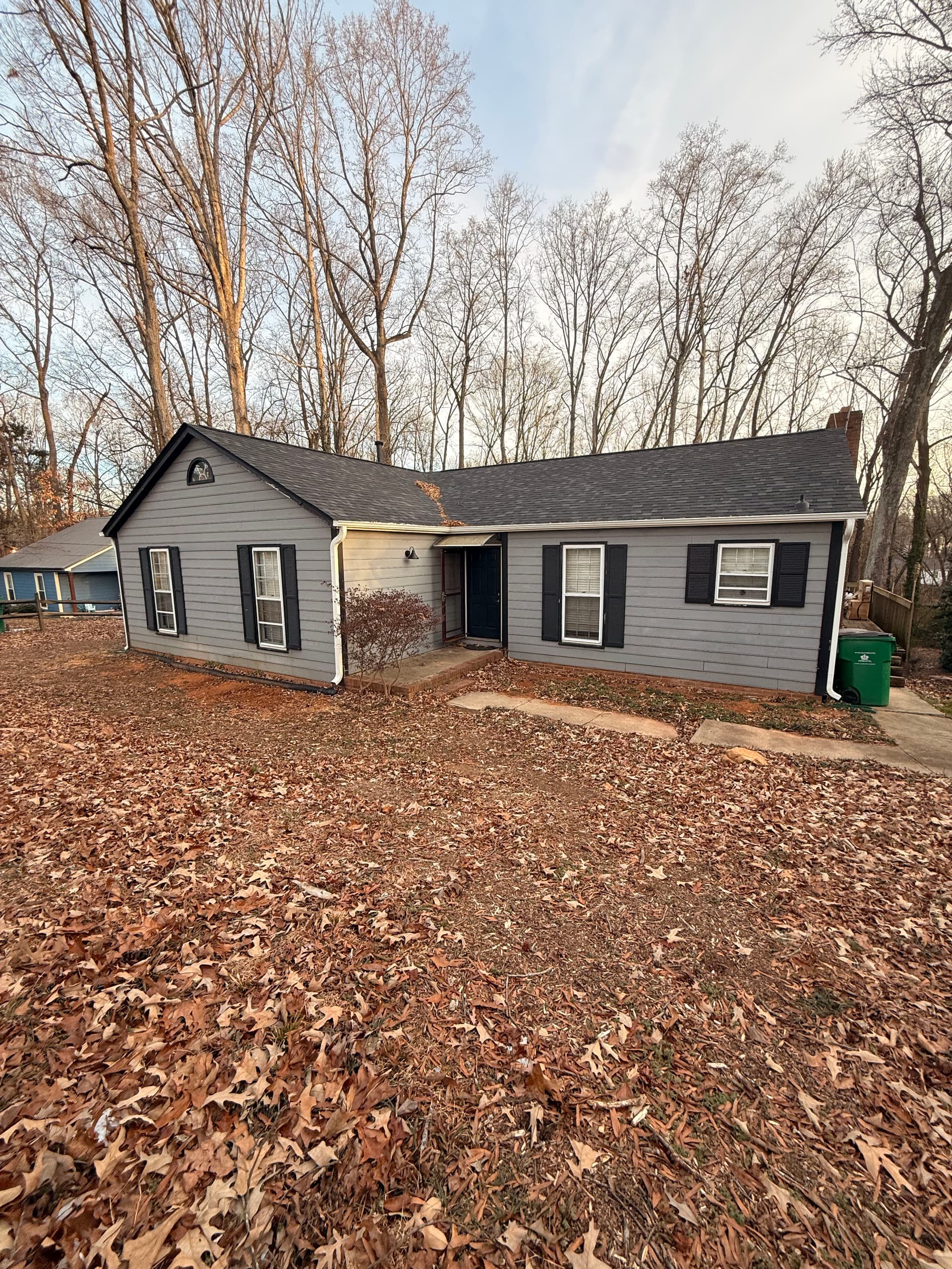 Gallery photos for New Window Installation on Gray Home: Image #1