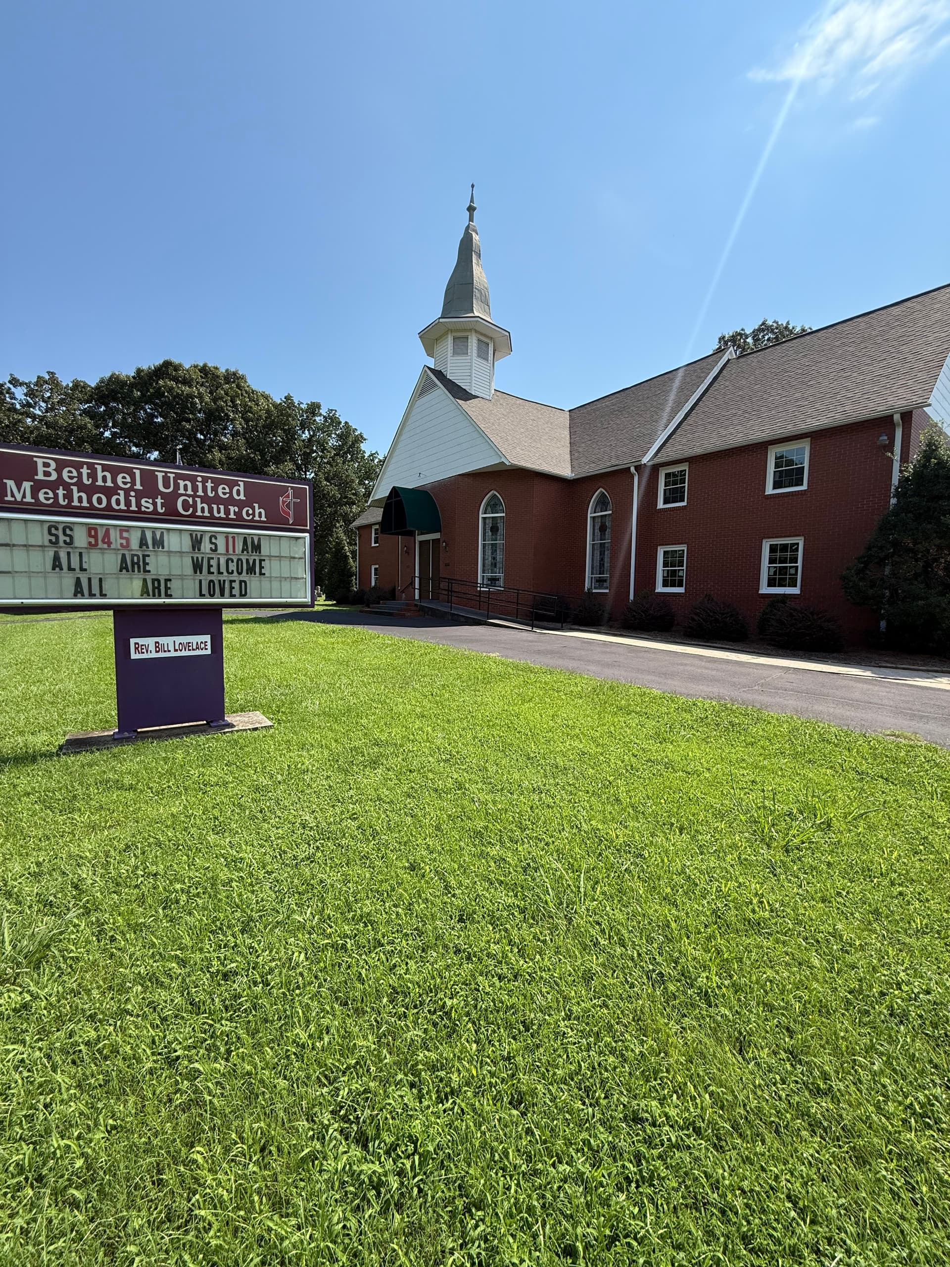 New Vinyl Windows for Bethel United Methodist Church image