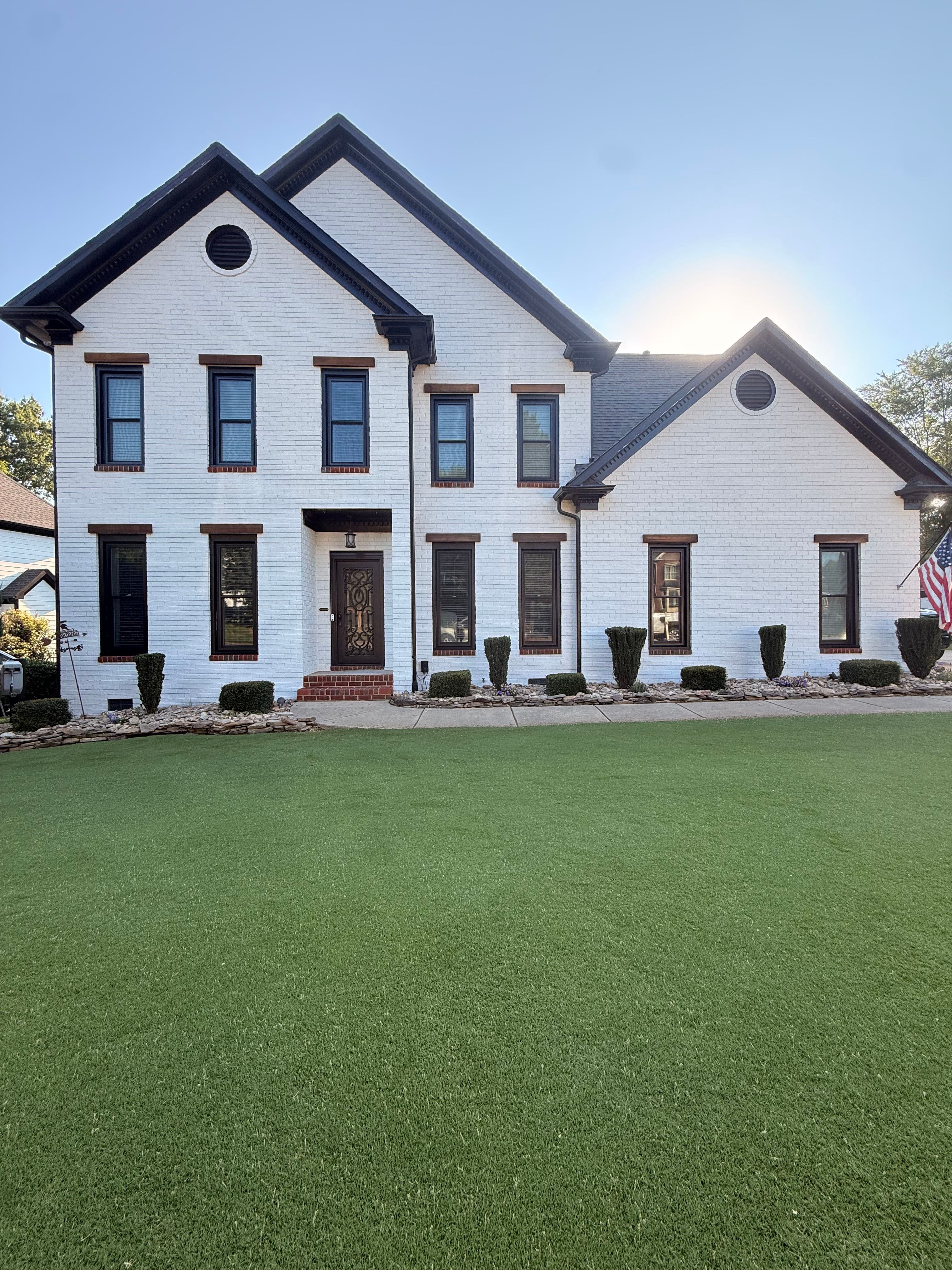 Project All-Black Simonton 5500 Window Installation in Cornelius image
