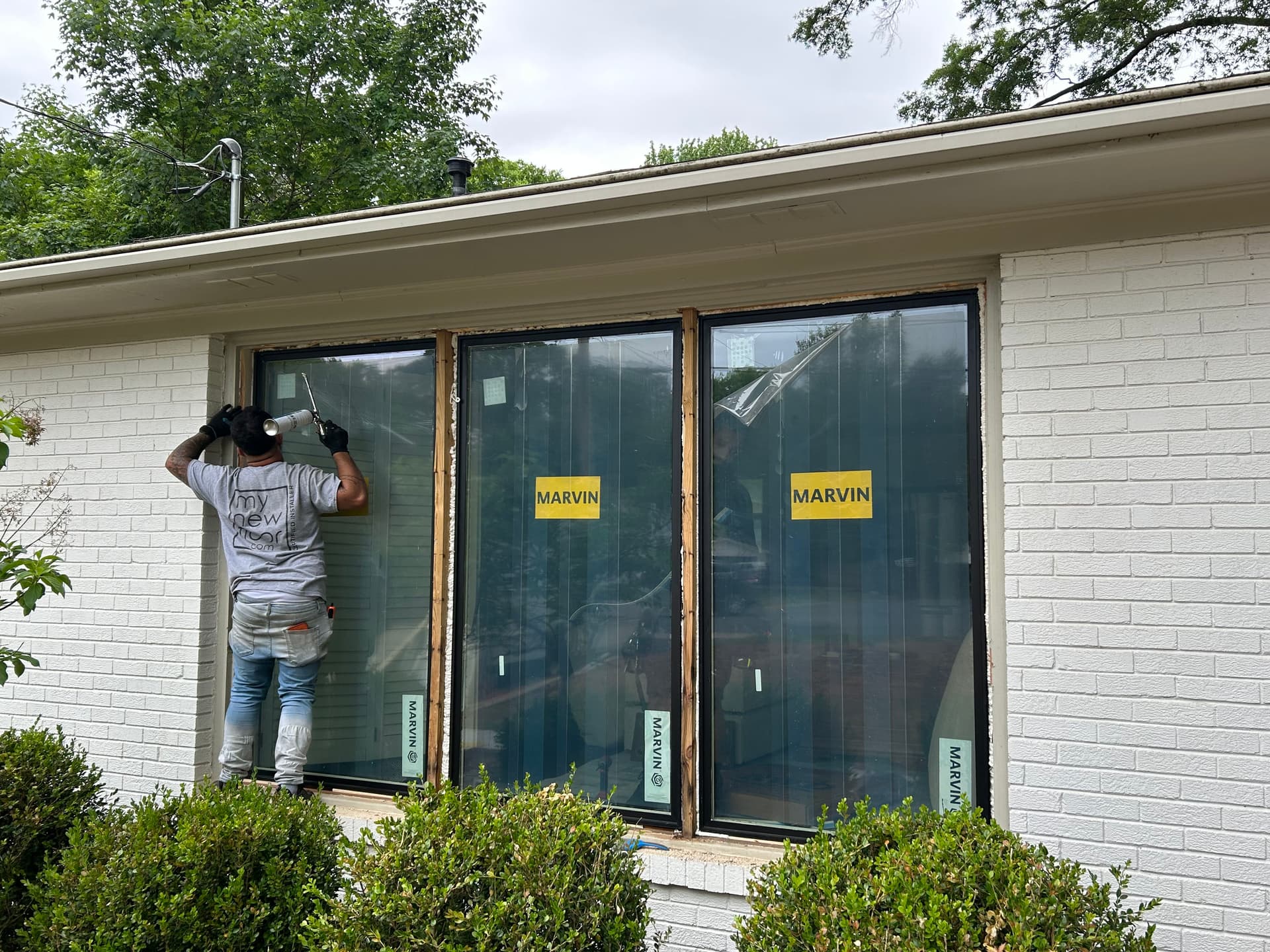 Gallery photos for Marvin Aluminum-Clad Window Replacement in Charlotte: Image #4
