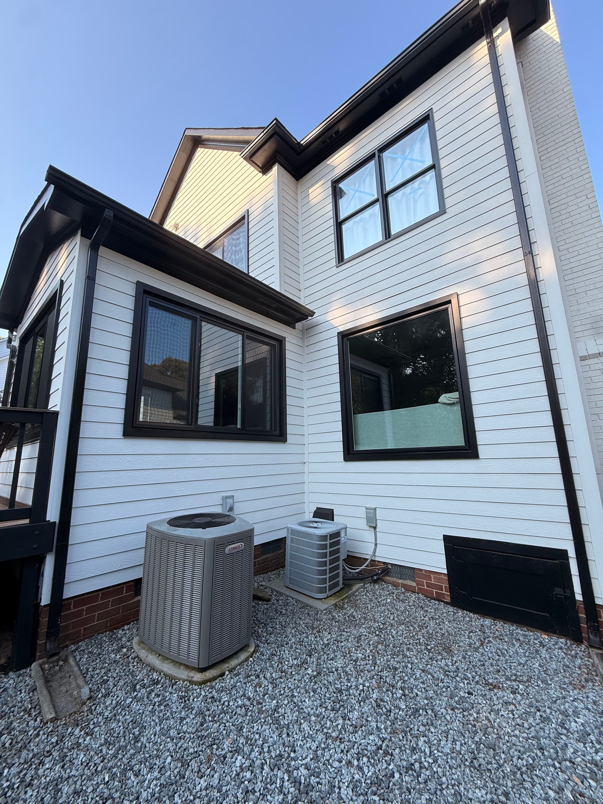 Gallery photos for All-Black Simonton 5500 Window Installation in Cornelius: Image #1